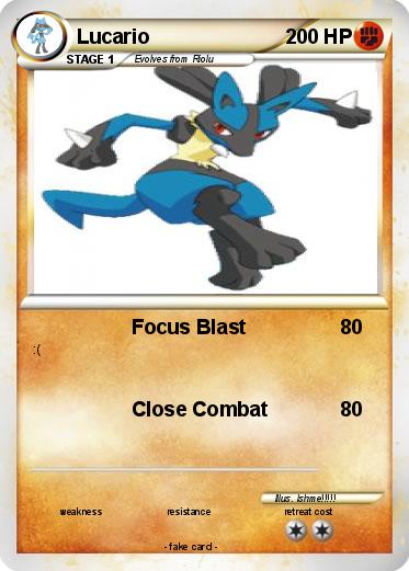 Pokemon Lucario