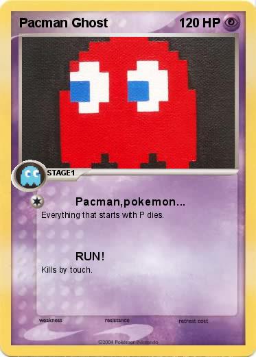Pokemon Pacman Ghost