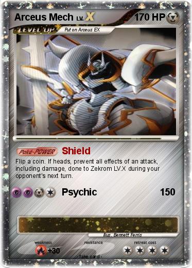 Pokemon Arceus Mech