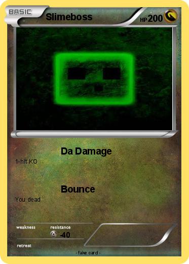Pokemon Slimeboss