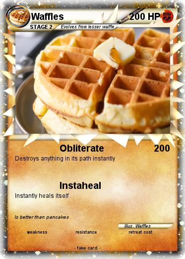 Pokemon Waffles