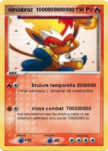 Pokemon simiabraz  1000000000000