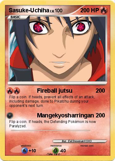 Pokemon Sasuke-Uchiha