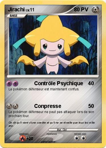 Pokemon Jirachi