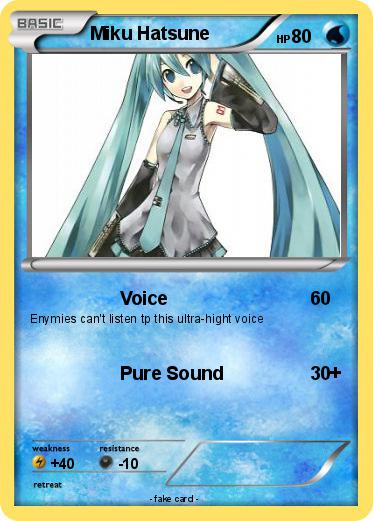 Pokemon Miku Hatsune