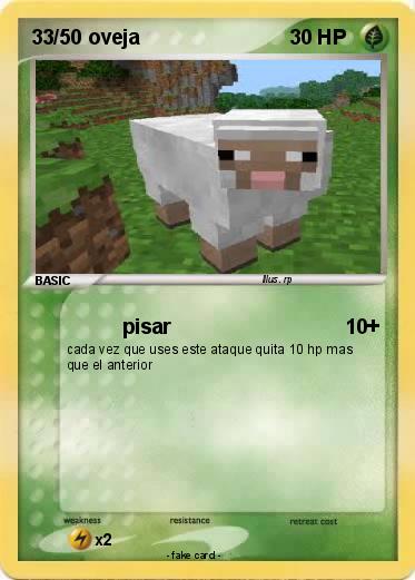 Pokemon 33/50 oveja
