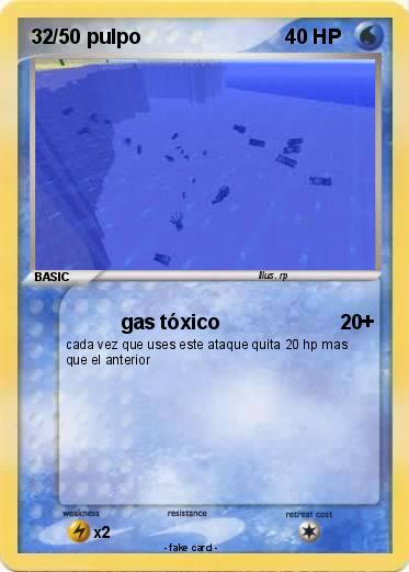 Pokemon 32/50 pulpo