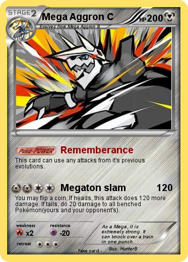 Pokemon Mega Aggron C