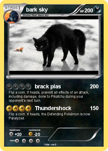 Pokemon bark sky