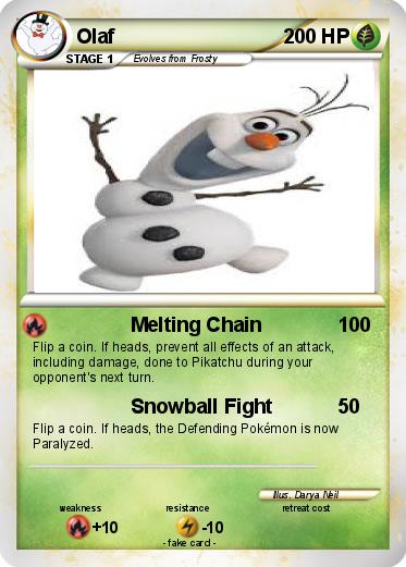 Pokemon Olaf