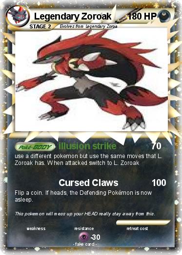 Pokemon Legendary Zoroak