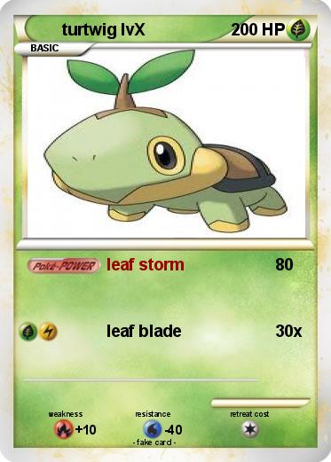 Pokemon turtwig lvX
