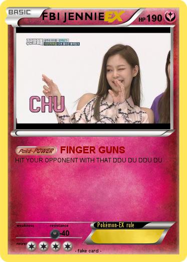 Pokemon FBI JENNIE
