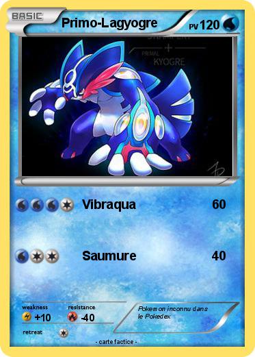 Pokemon Primo-Lagyogre