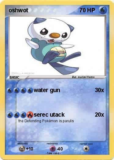 Pokemon oshwot