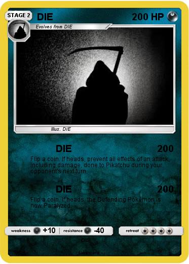 Pokemon DIE