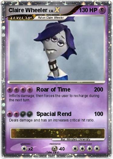 Pokemon Claire Wheeler