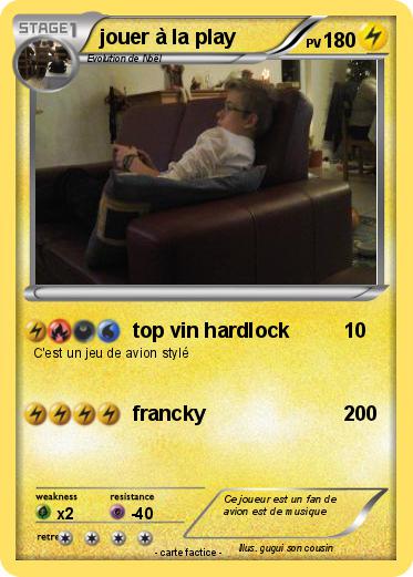 Pokemon jouer à la play