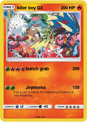 Pokemon killer boy GX