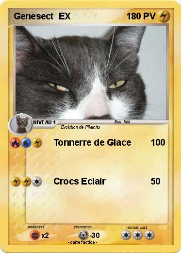 Pokemon Genesect  EX