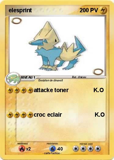 Pokemon elesprint