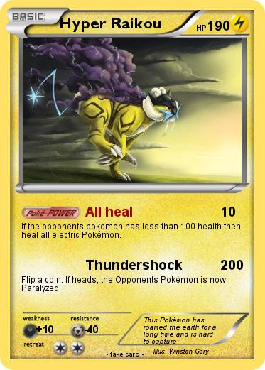 Pokemon Hyper Raikou