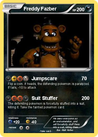 Pokemon Freddy Fazber