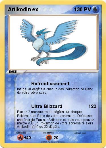 Pokemon Artikodin ex