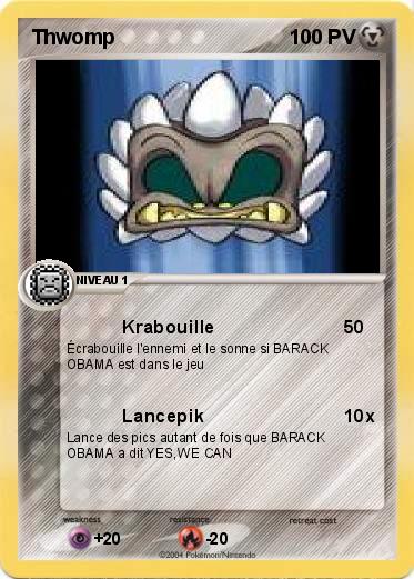 Pokemon Thwomp