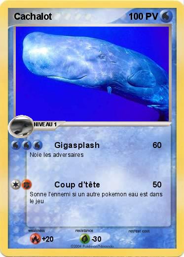 Pokemon Cachalot