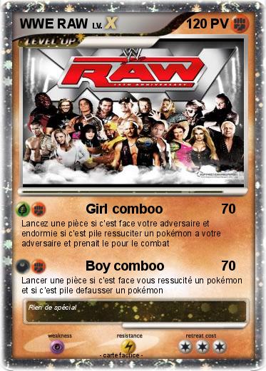 Pokemon WWE RAW