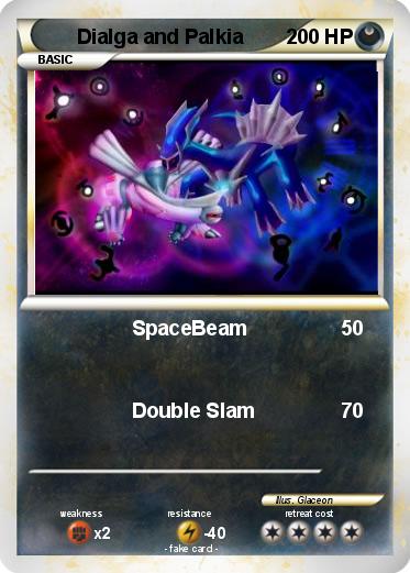 Pokemon Dialga and Palkia