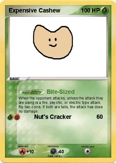 Pokemon Expensive Cashew