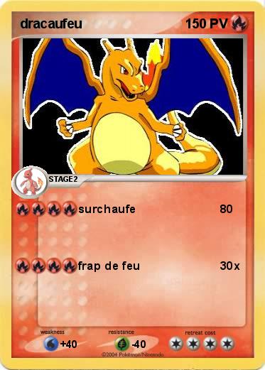 Pokemon dracaufeu