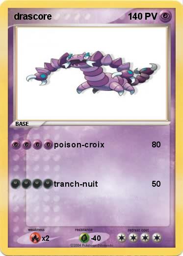 Pokemon drascore