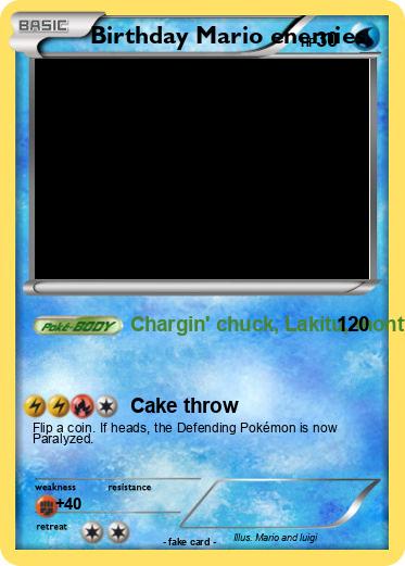Pokemon Birthday Mario enemies