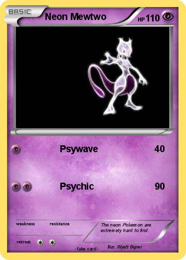 Pokemon Neon Mewtwo