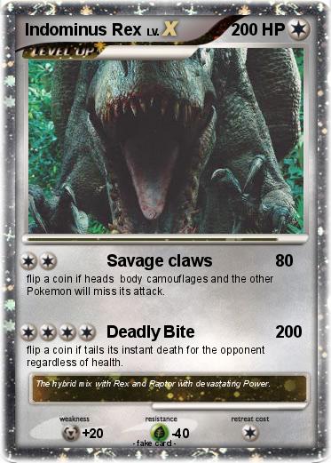Pokemon Indominus Rex