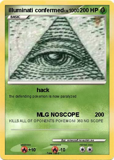 Pokemon illuminati confermed