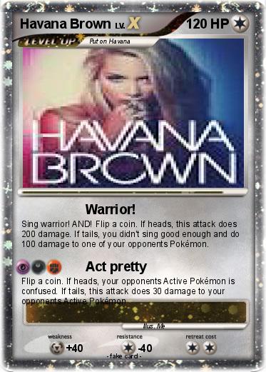 Pokemon Havana Brown