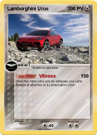 Pokemon Lamborghini Urus