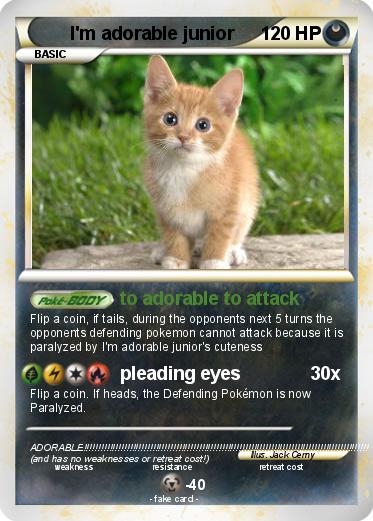 Pokemon I'm adorable junior