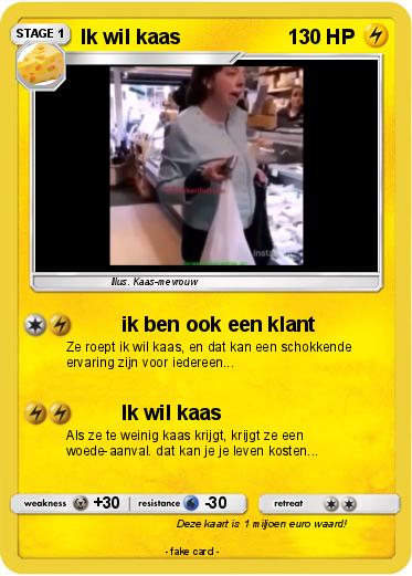 Pokemon Ik wil kaas