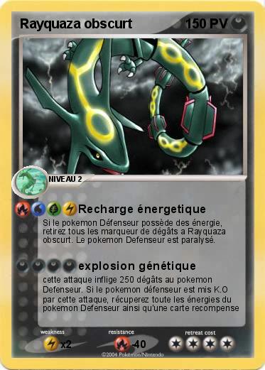 Pokemon Rayquaza obscurt