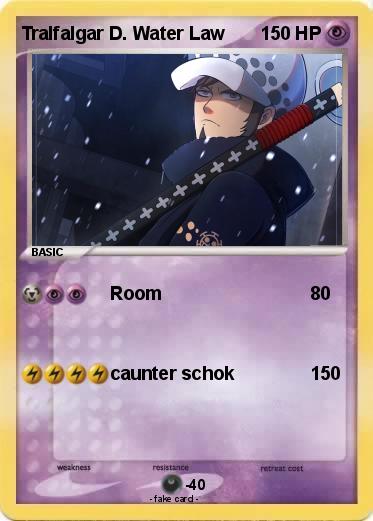 Pokemon Tralfalgar D. Water Law