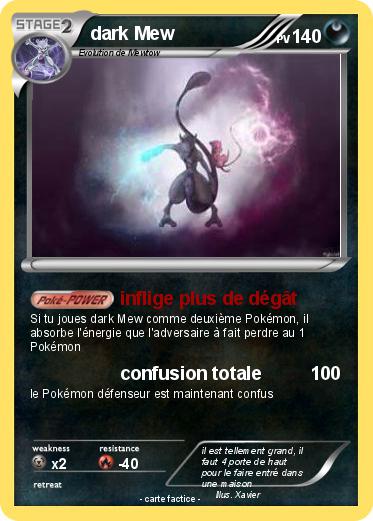 Pokemon dark Mew