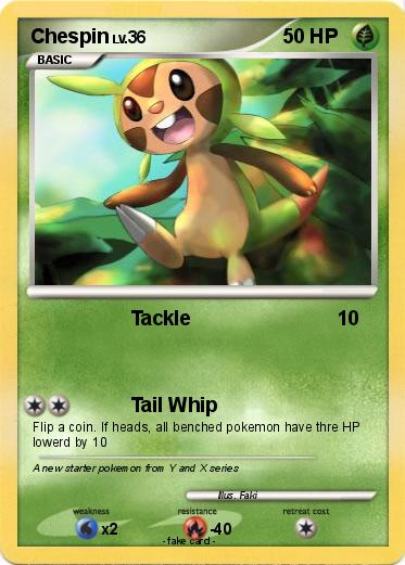 Pokemon Chespin