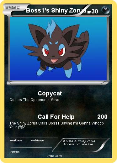 Pokemon Boss1's Shiny Zorua
