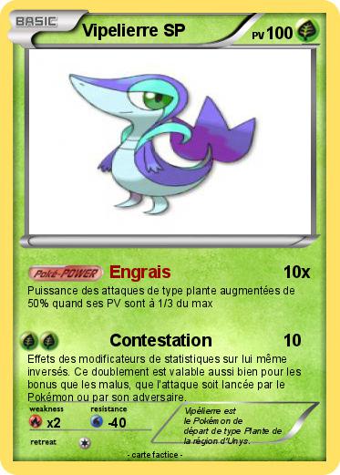 Pokemon Vipelierre SP