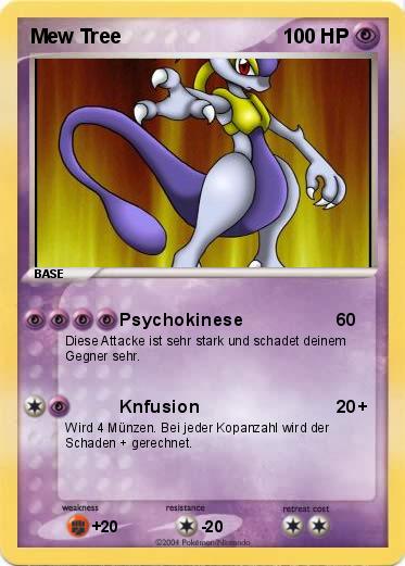 Pokemon Mew Tree